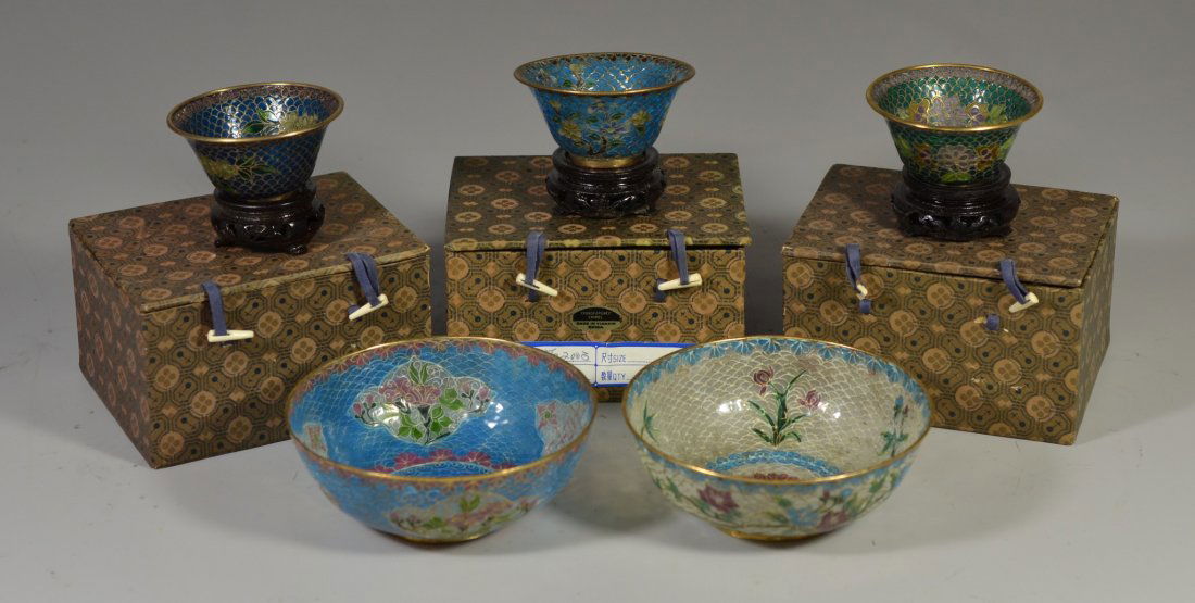 (5) Pieces Chinese plique a jour, including 2 large (1 of 5)