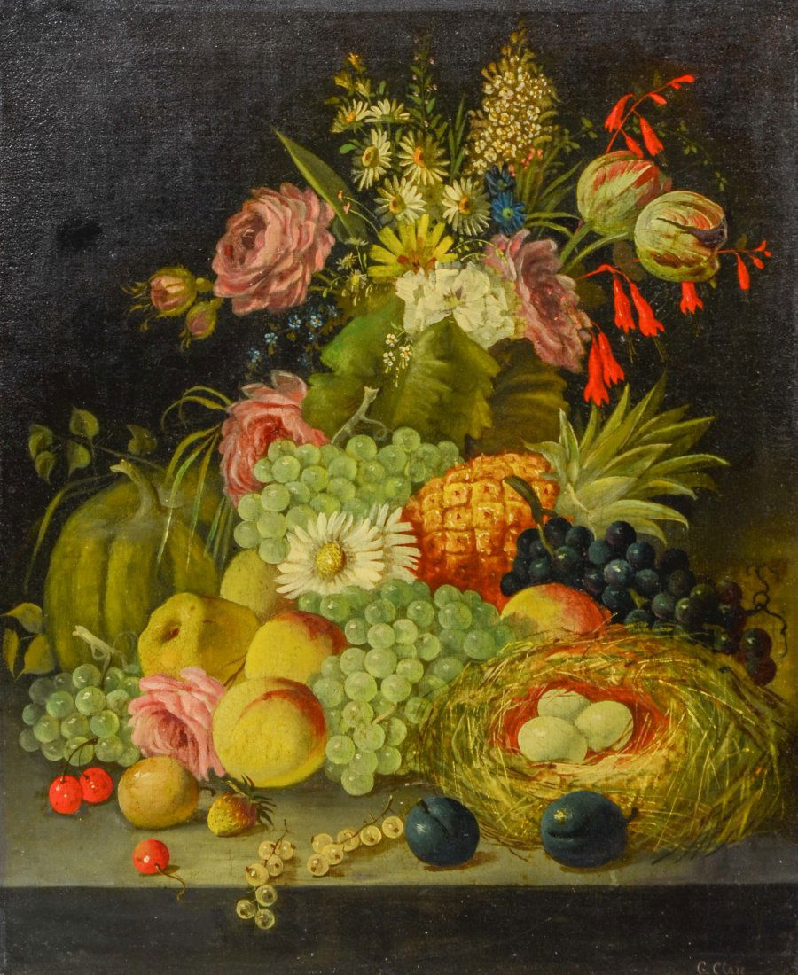 George Clare, British (1835 - 1900) Still life painting (1 of 3)