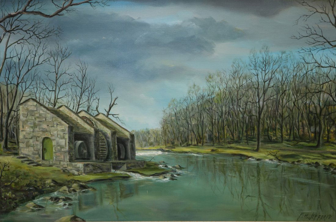 F H Jefferis, American 20th c, Wilmington, Delaware (1 of 6)