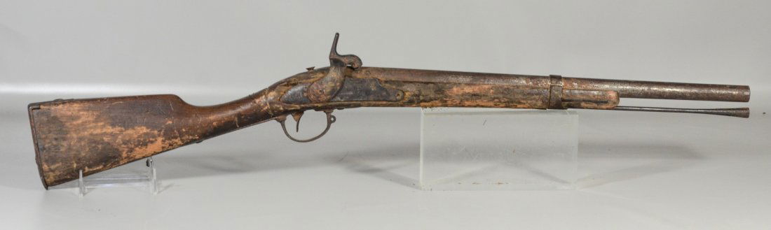 Rare musket fragment made by Daniel Nippes of Mill (1 of 8)