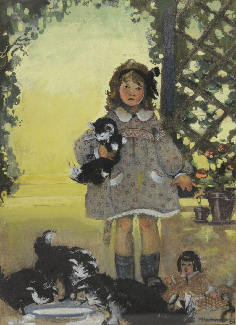 Ann Heebner McDonald (American), Young girl with (1 of 5)