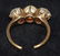 14K YG diamond & pearl ring, 2,65 carats - 3