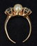 14K YG diamond & pearl ring, 2,65 carats - 4
