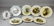 (9) Wedgwood plates, to include: 6 WWF; 1 Black Hawk