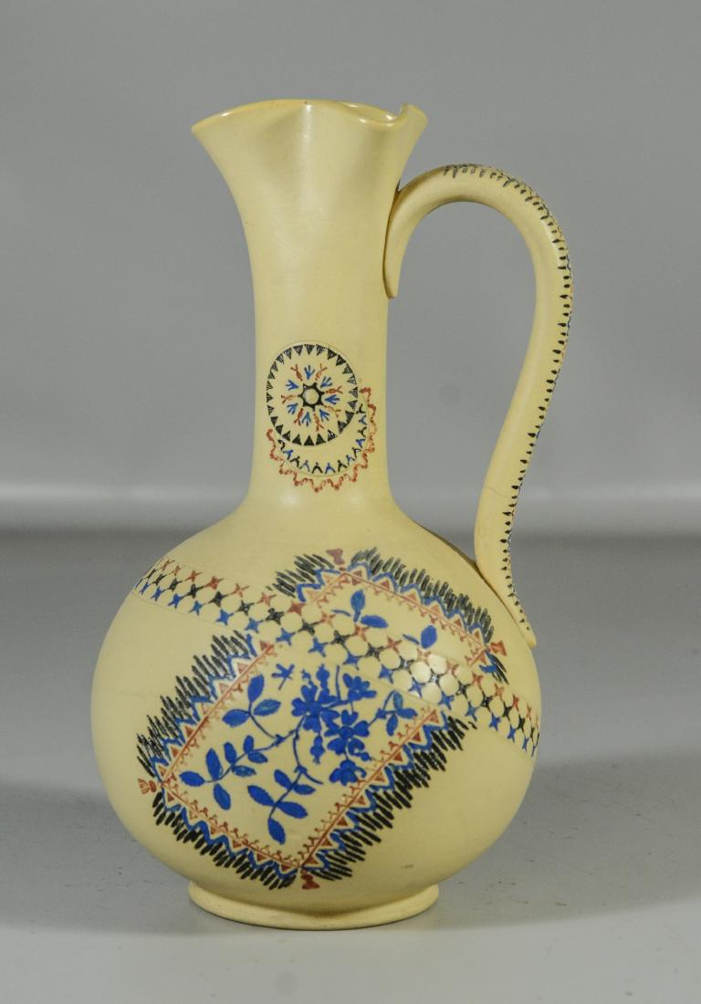 Early Rookwood vase, dated 1882, signed FA for Fanny (1 of 4)