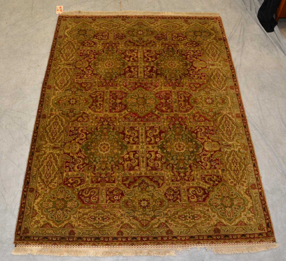 Turkish throw rug, 5'2" x 7'2" (1 of 4)