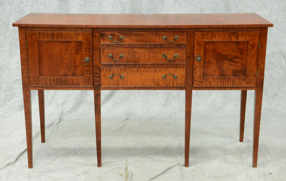 Mark T Emirzian bench made figured maple Hepplewhite (1 of 4)