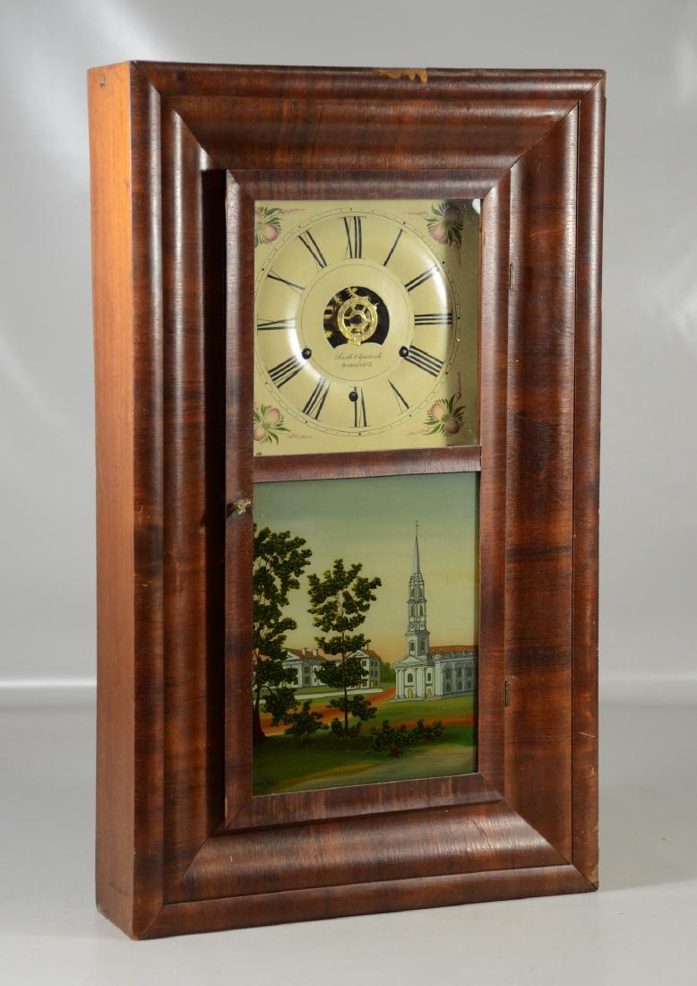 Smith & Goodrich Forestville Bristol CT shelf clock, (1 of 5)