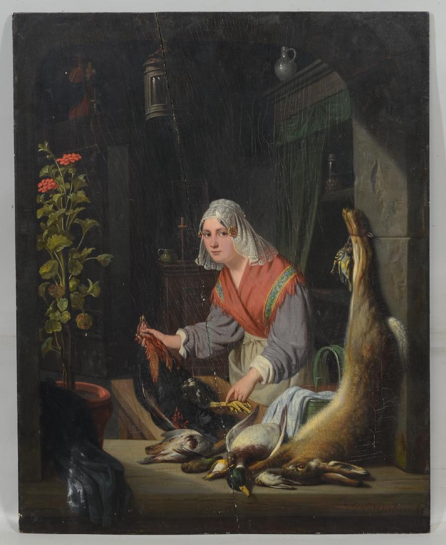 Pierre Emmanuel Dielman, Belgian (1800-1858), painting (1 of 6)