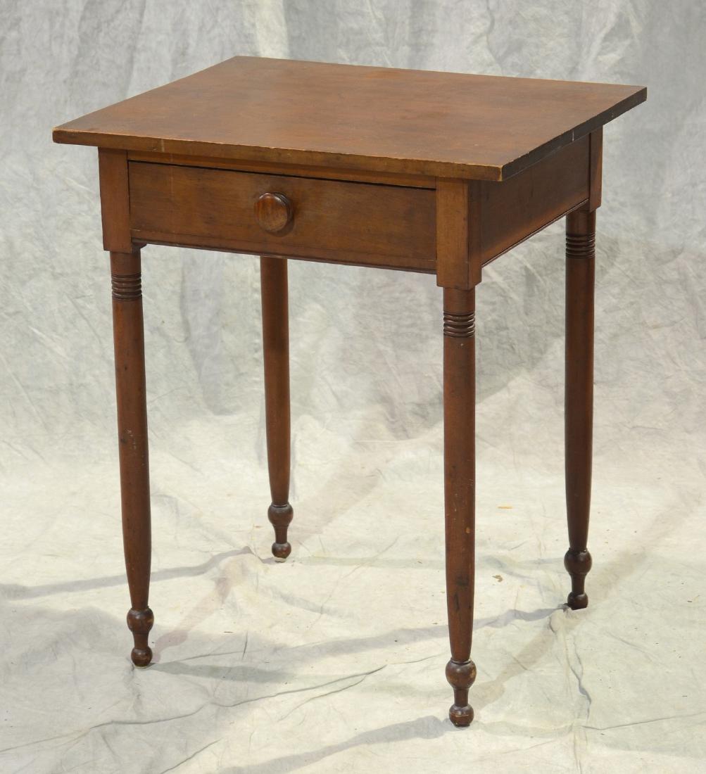 Cherry Sheraton 1 drawer stand, 28" h x 24" w x 19-3/4" (1 of 2)