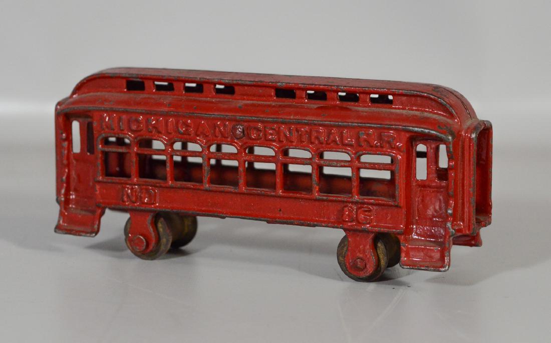 Cast iron Michigan Central Railroad No 86 passenger (1 of 3)