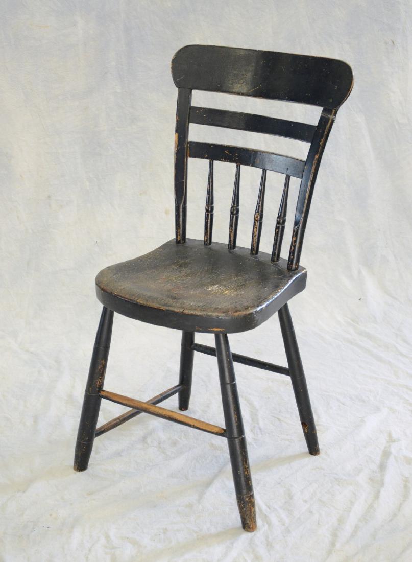 Rare New Brunswick, Canada, Windsor side chair in old (1 of 5)