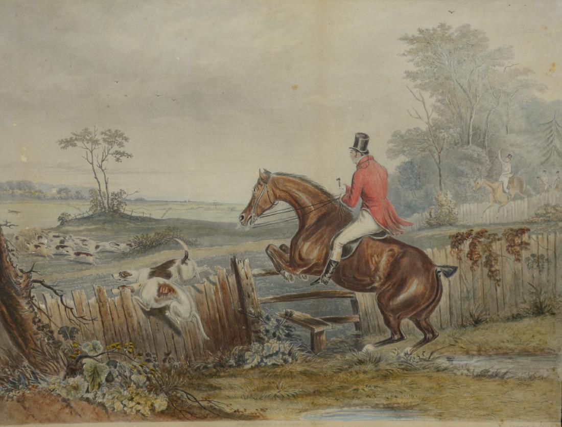 Charles Hunt, Print after a painting by FC Turner, engr (1 of 2)