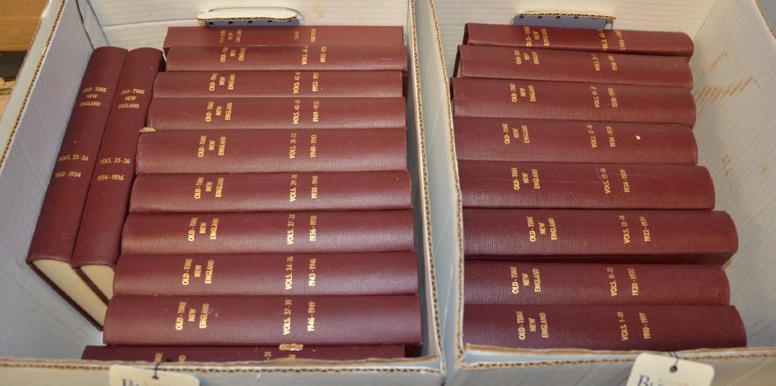 Old-Time New England:  The Bulletin of the Society for (1 of 1)