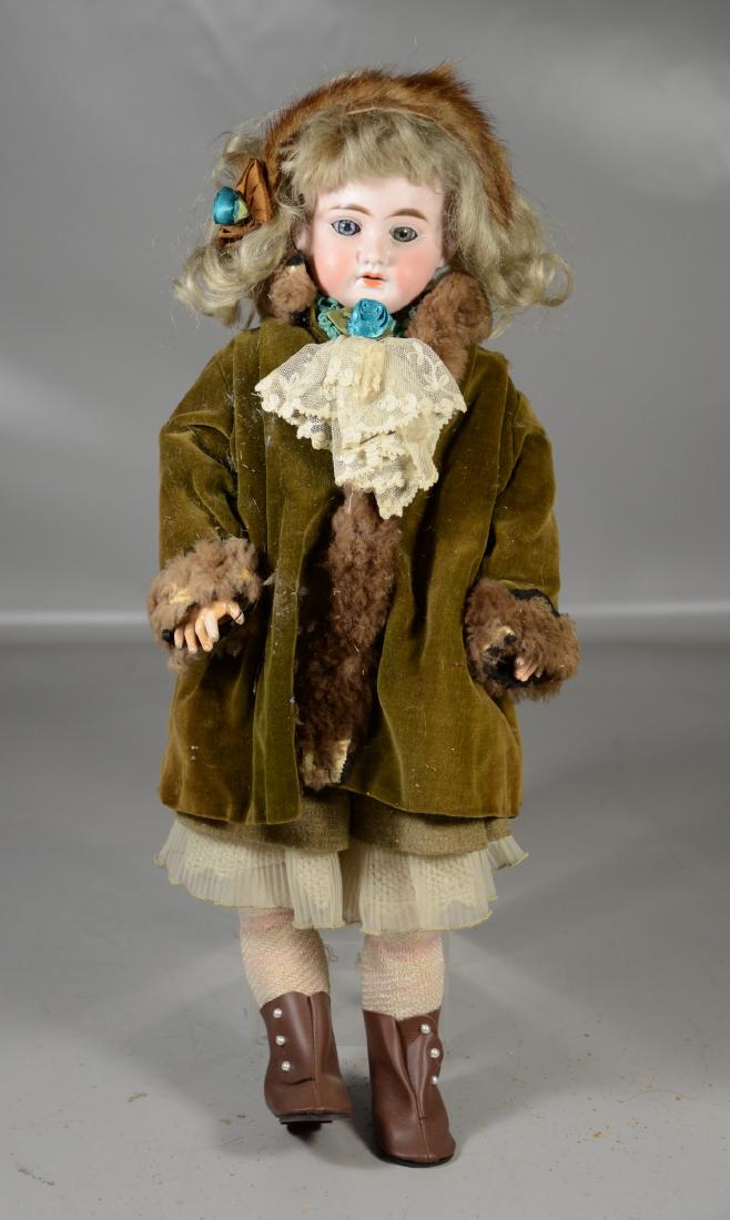 Armand Marseille child doll, set eyes, composition ball (1 of 3)