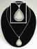 911: VINTAGE 10.00CT OPAL AND DIAMOND PENDANT