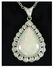 911: VINTAGE 10.00CT OPAL AND DIAMOND PENDANT - 2