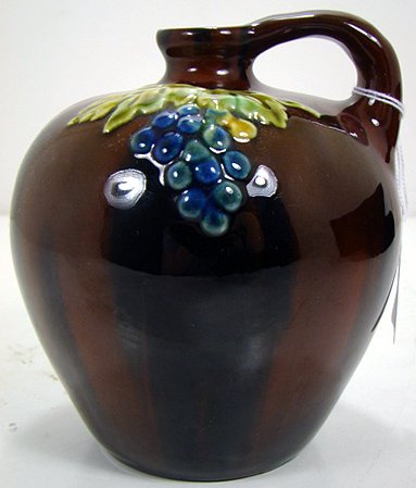 ZANESVILLE DECORATED JUG STANDARD GLAZE