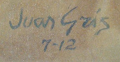 SIGNED JUAN GRIS GUOACHE ON BOARD - 3