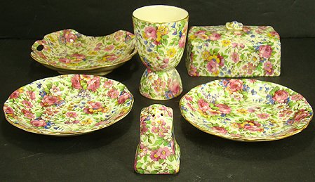 CHINTZ SUMMERTIME CHINA LOT