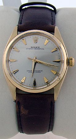 14KT Y.G. 1950'S ROLEX OYSTER PERPETUAL
