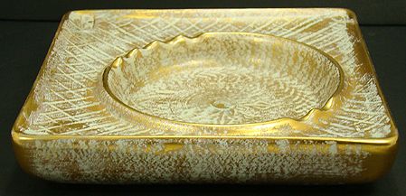 LARGE STANGL POTTERY ASHTRAY - 2