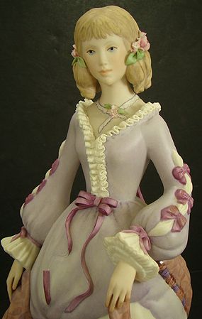 LARGE CYBIS FIGURINE OF A YOUNG GIRL 13 INCH - 2
