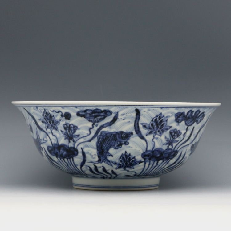 Chinese Porcelain Blue & White Bowl (1 of 7)