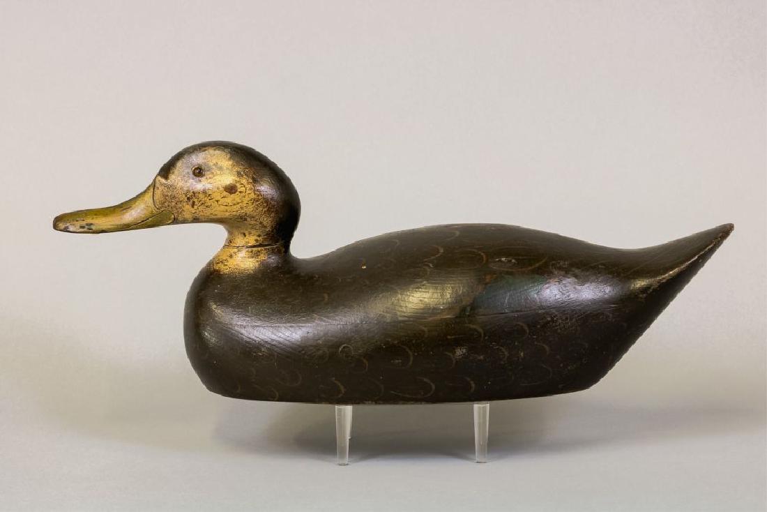 Mason Decoy Factory Black duck Decoy, Detroit, (1 of 7)