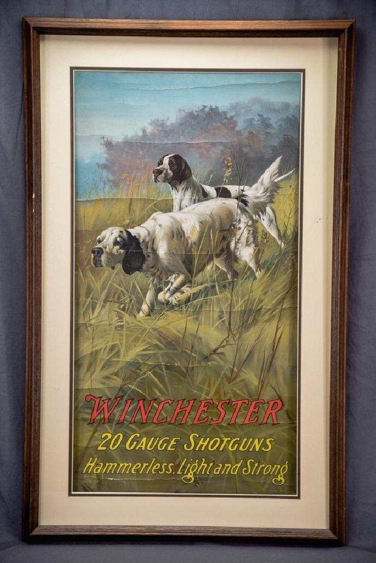 Winchester 20ga Advertising Poster, "20ga (1 of 5)