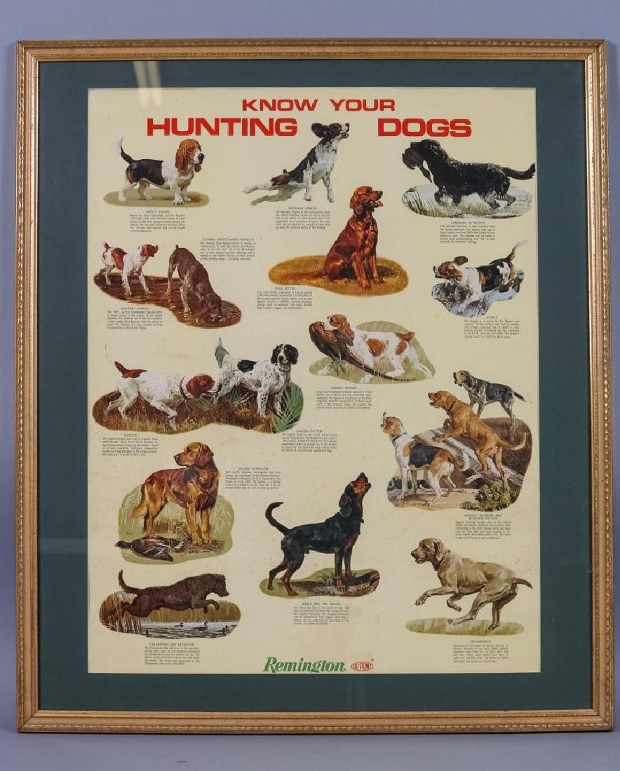 Remington Advertising Poster, "Know Your Hunting (1 of 3)
