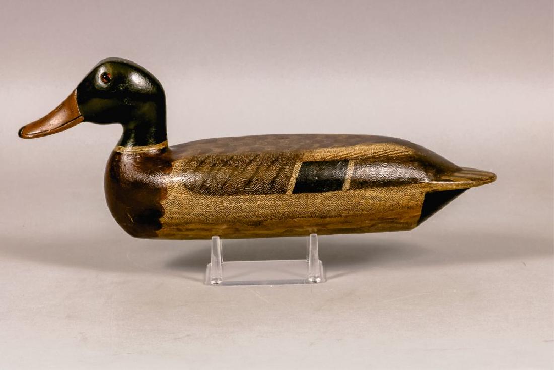 Mallard Drake Duck Decoy by Unknown Illinois (1 of 6)