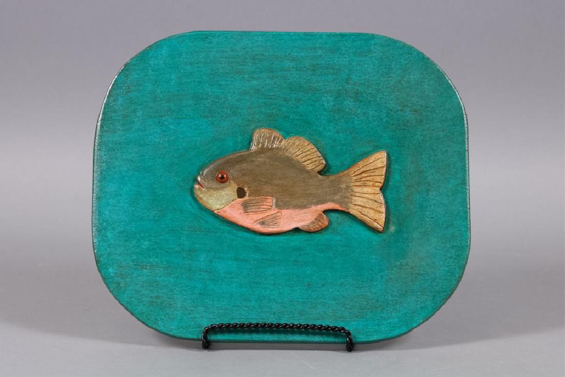 George Aho Bluegill Plaque, Rapid City, MI, (1 of 4)