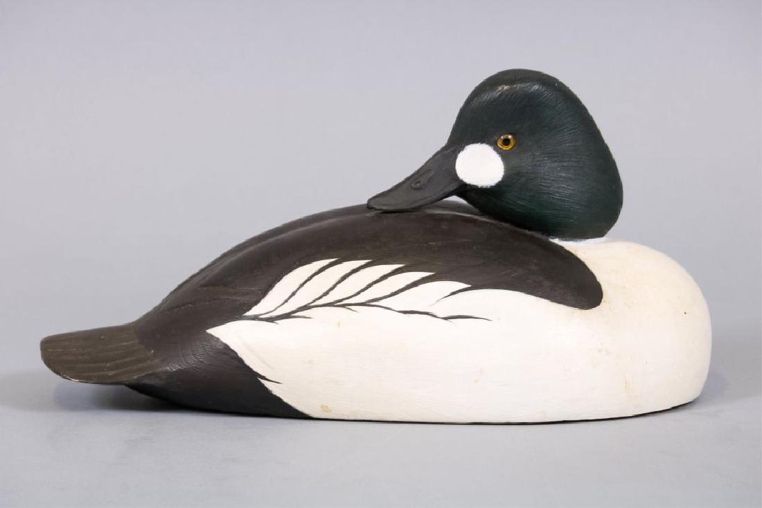 Robert Manning Goldeneye Drake Duck Decoy, (1 of 6)