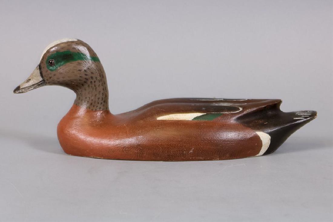 David Hodgman Widgeon Drake Duck Decoy, Niles, (1 of 6)