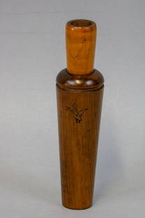 Rare Tom Turpin Duck Call, Memphis Tenn: 1871-1957, Hard to Find 3 Duck Turpin Call in Excellent Condition, The Wedge Block and Insert Have MAtching Letter "A" Branded in Both Which Makes a Great Call Even More Desirable, This is One of the