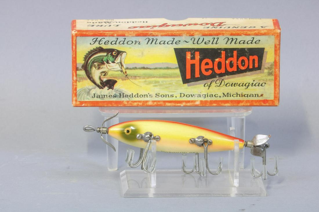 Heddon 150 Dowagiac 5 Hook Fishing Lure in (1 of 4)