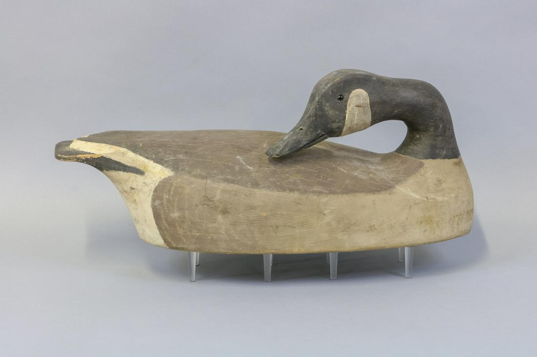 Ron Koch Canada Goose Decoy, Omro WI, Glass Eyes, (1 of 6)