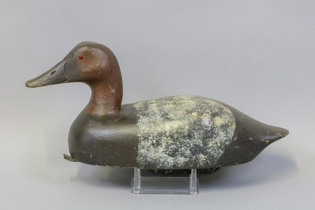Otto Misch Canvasback Drake Duck Decoy, Weale, (1 of 6)