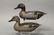 Charlie Moore pair of Green Winged Teal Duck Decoys, De