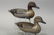 Charlie Moore pair of Green Winged Teal Duck Decoys, De - 2