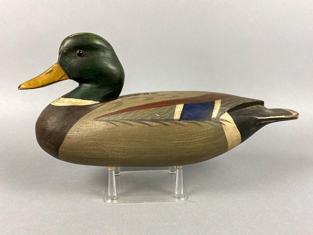 T.J. Hooker Mallard Drake Duck Decoy, Chicago, IL, (1 of 6)