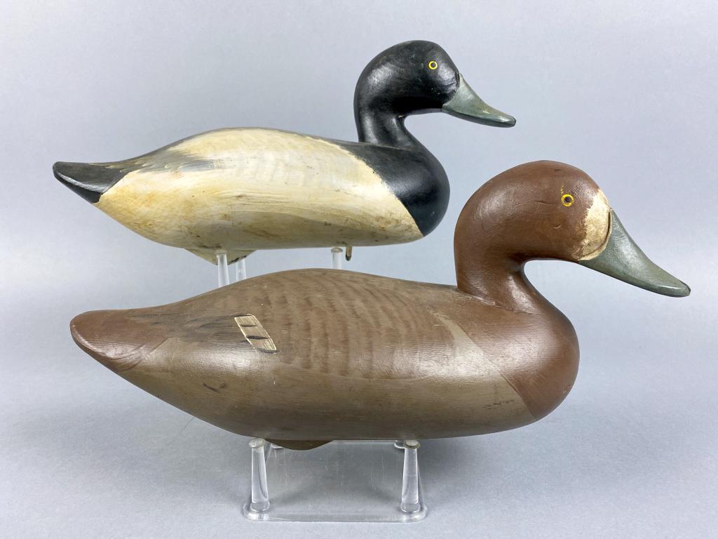 Madison Mitchell Pair of Bluebill Duck Decoys, Havre de (1 of 6)
