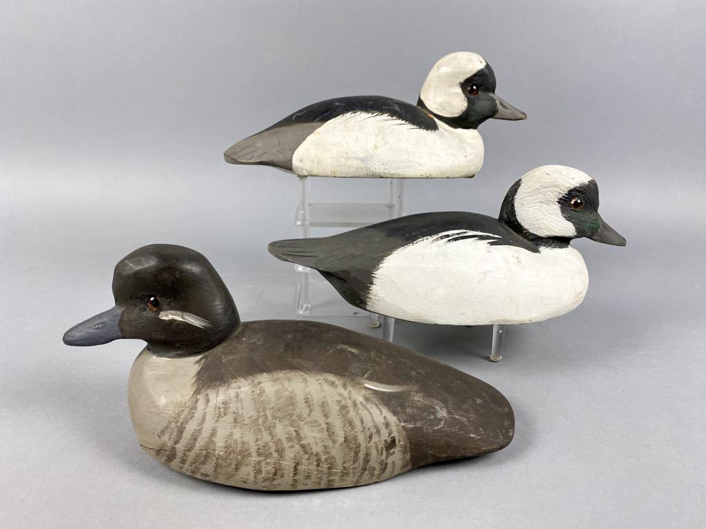 3 Tom Humberston Bufflehead Duck Decoys, Skaneateles, (1 of 4)