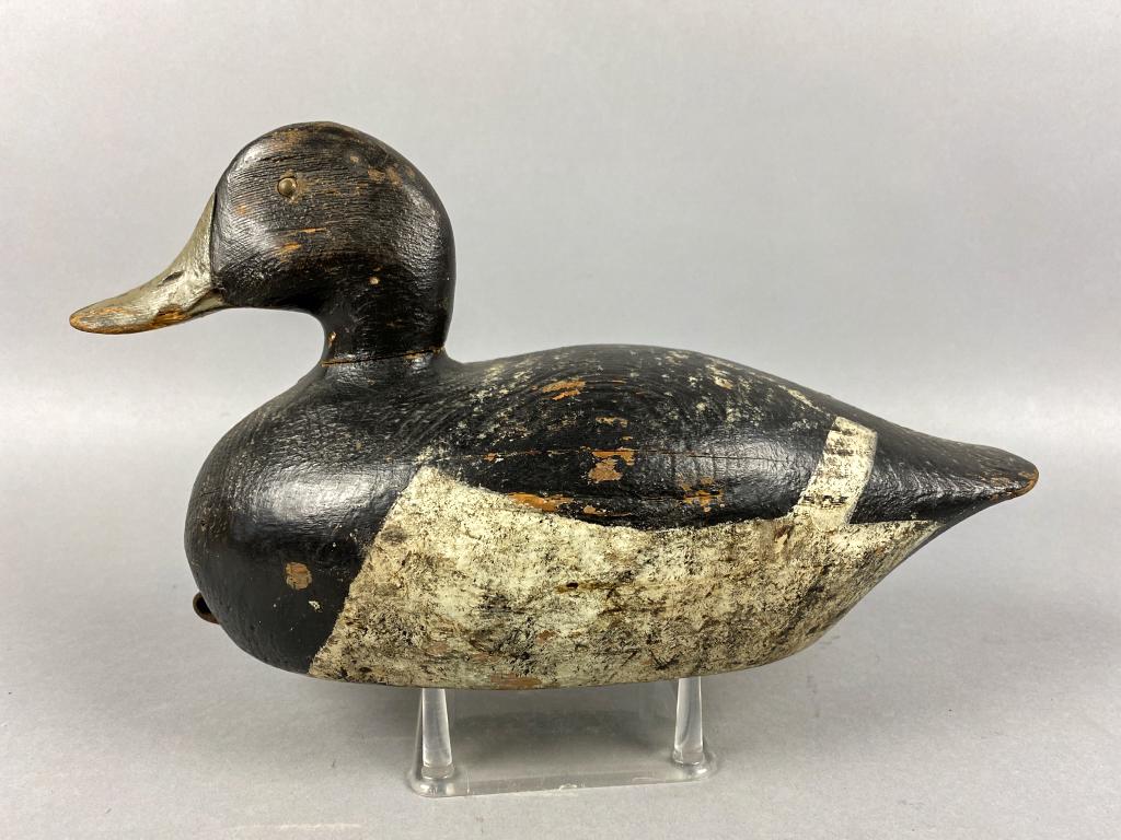 Herman Manthey Bluebill Drake Duck Decoy, Green Bay, (1 of 4)