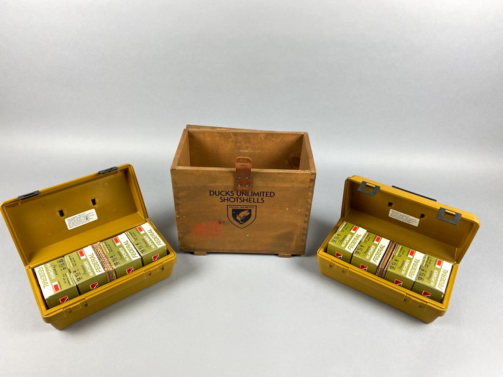Federal Gunner's Box 1982 Ducks Unlimited Commemorative (1 of 10)
