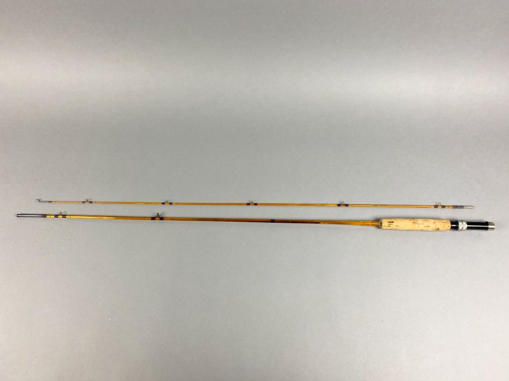 Vintage Wooden Split Bamboo Fly Rod, 2 pc., by (1 of 4)