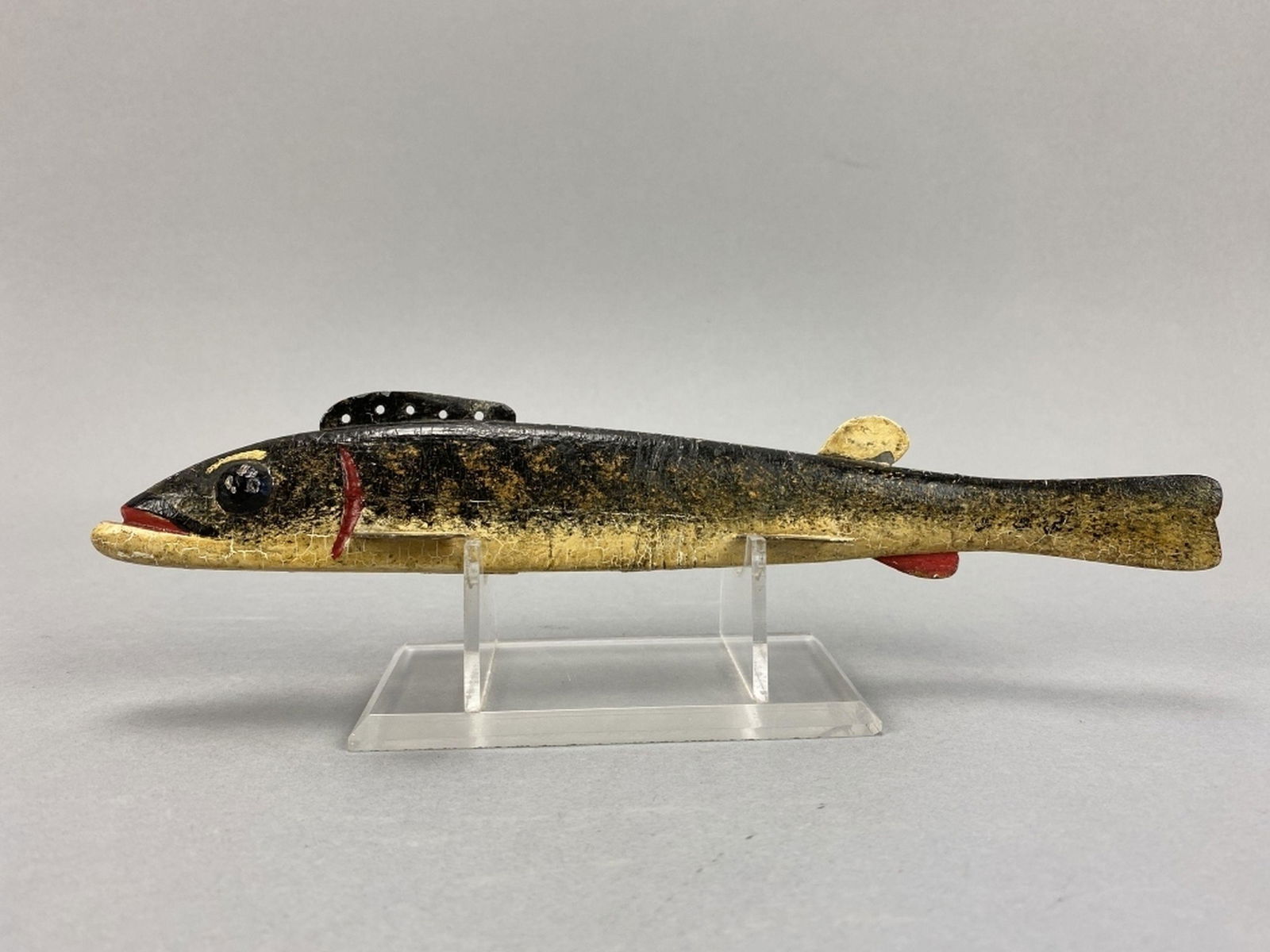 Oscar Peterson Walleye Fish Spearing Decoy (1 of 6)