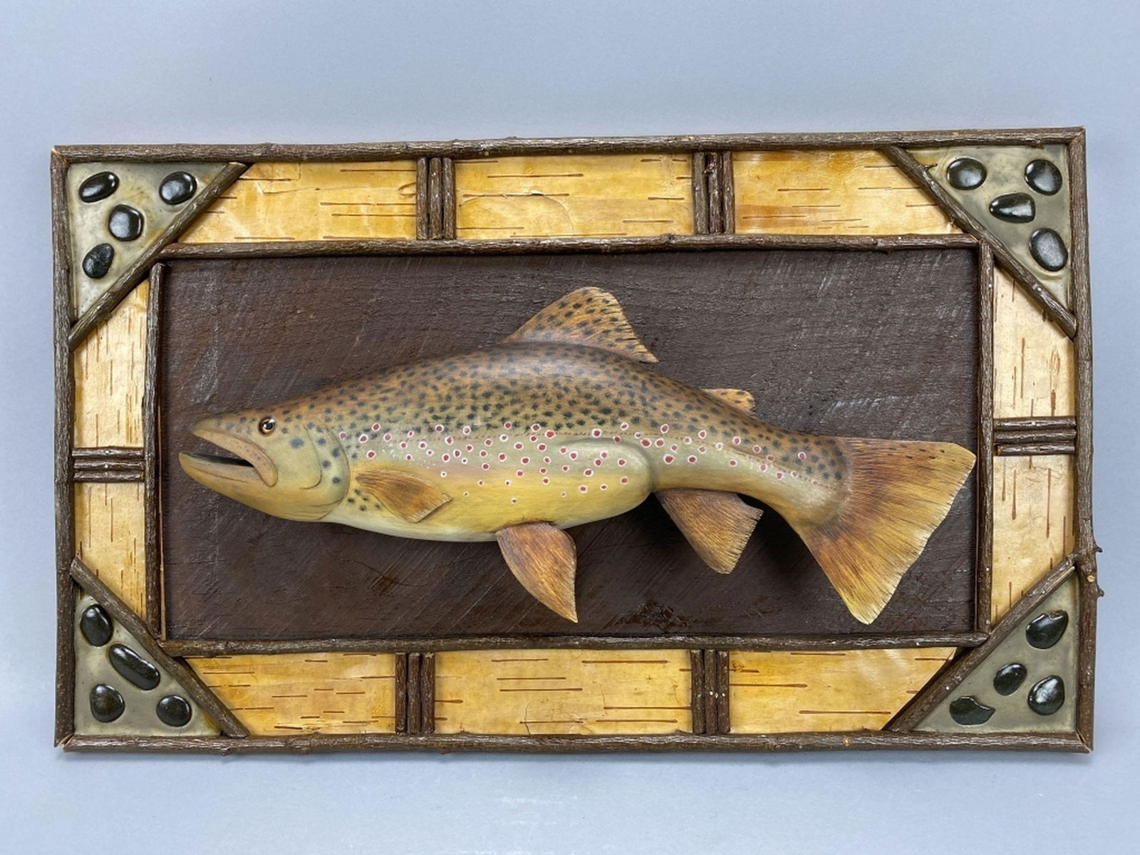 Roger Mitchell Brown Trout Plaque (1 of 5)