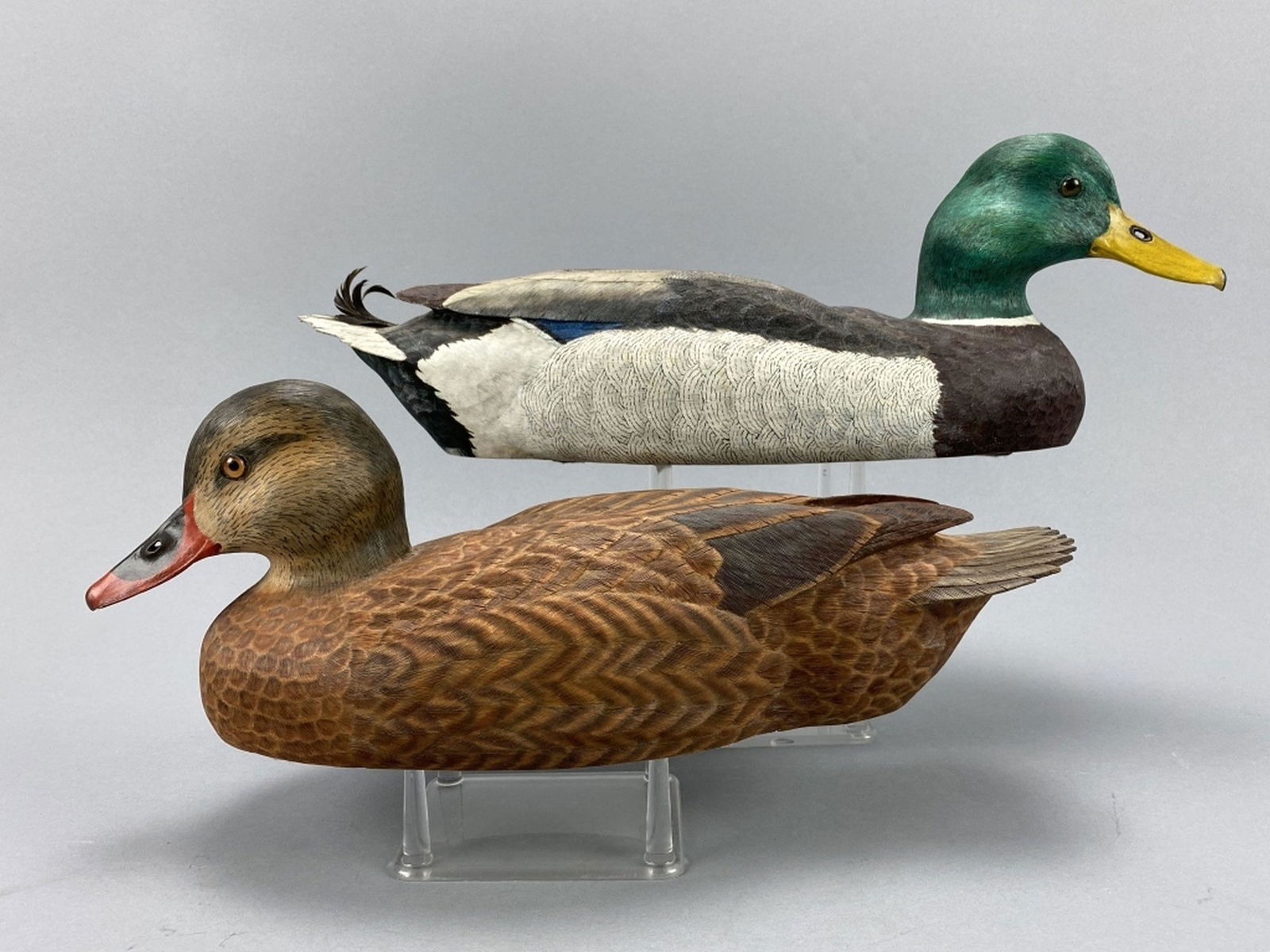Russ Damro Pair of Mallard Duck Decoys (1 of 10)
